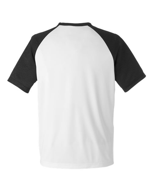 Unisex Zone Colorblock Raglan T-Shirt - Image 20