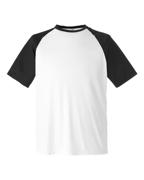 Unisex Zone Colorblock Raglan T-Shirt - Image 19