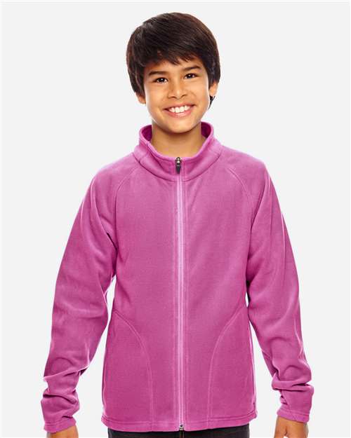 Youth Campus Microfleece Jacket - Image 3