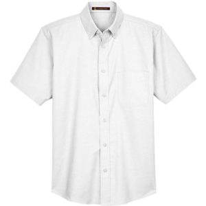 Men's Oxford Short Sleeve with Stain-Release