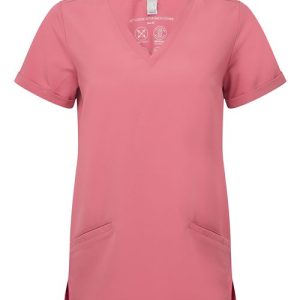 Women's Invincible V-Neck Stretch Scrub Top