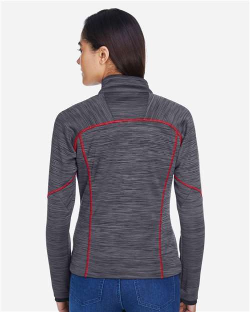 Women's Flux Mélange Bonded Fleece Jacket - Image 5