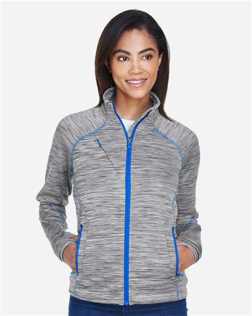 Women's Flux Mélange Bonded Fleece Jacket - Image 8
