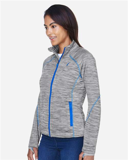 Women's Flux Mélange Bonded Fleece Jacket - Image 9