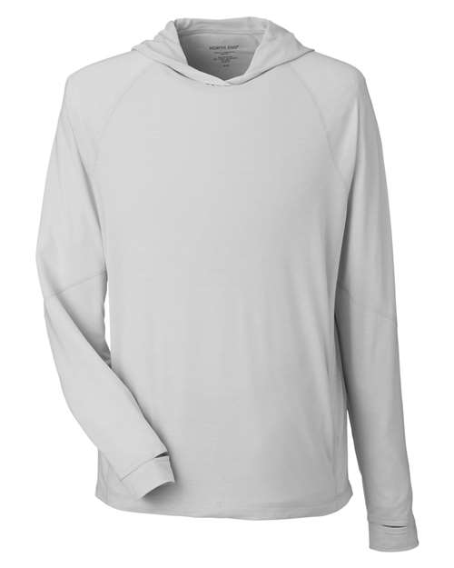 Unisex JAQ Stretch Performance Hooded Long Sleeve T-Shirt - Image 7