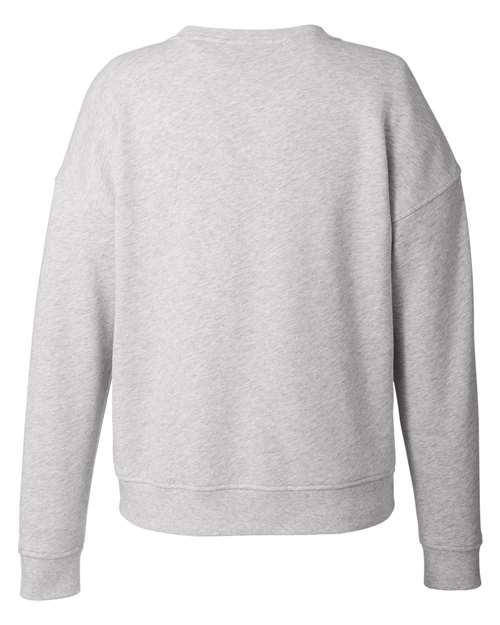 Women's Garment-Dyed Crewneck Sweatshirt - Image 2