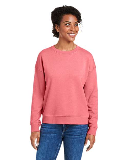 Women's Garment-Dyed Crewneck Sweatshirt - Image 10