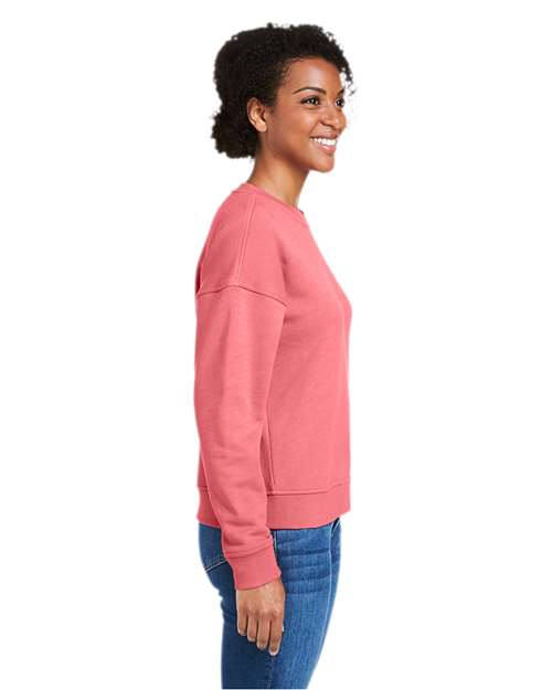 Women's Garment-Dyed Crewneck Sweatshirt - Image 11