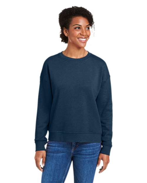 Women's Garment-Dyed Crewneck Sweatshirt - Image 16