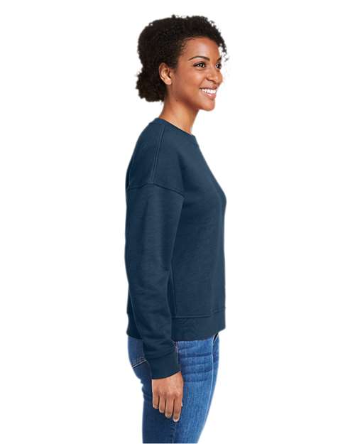 Women's Garment-Dyed Crewneck Sweatshirt - Image 17