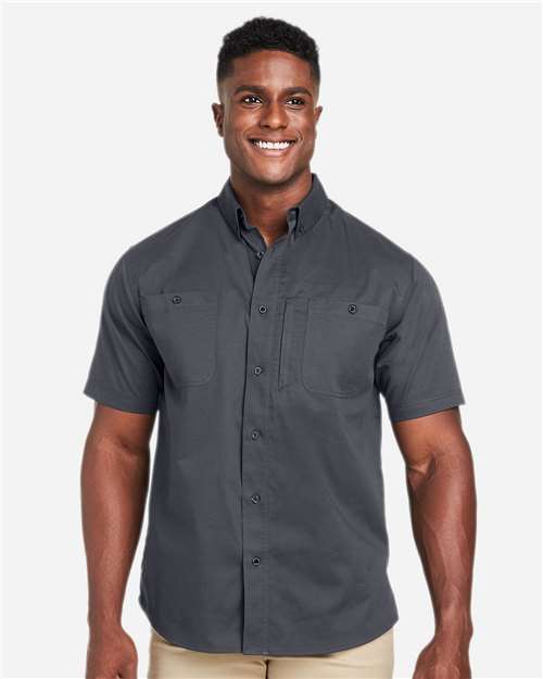 Men's Advantage IL Short Sleeve Work Shirt - Image 10