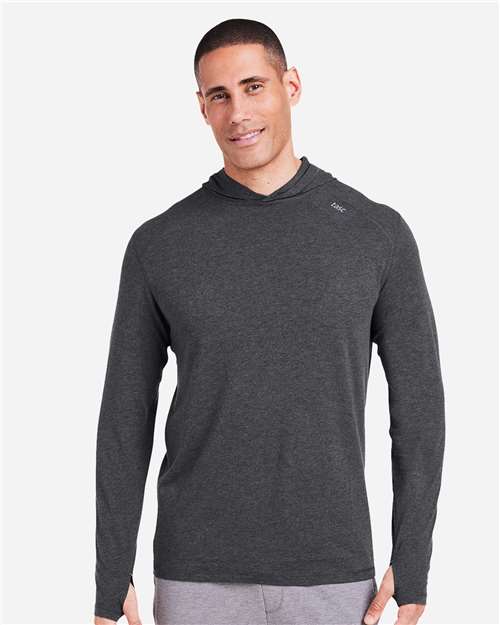 Men's Carrollton Lightweight Hooded Long Sleeve T-Shirt - Image 4
