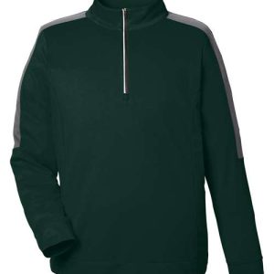 Men's Market Snag Protect Mesh Colorblock Quarter-Zip Pullover
