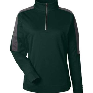 Women's Market Snag Protect Mesh Colorblock Quarter-Zip Pullover