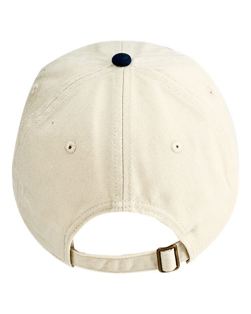 Eco Baseball Cap - Oyster/ Pacific - Image 2