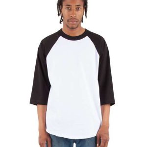 Unisex Three-Quarter Sleeve Raglan T-Shirt