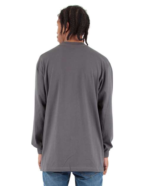 Men's Tall Max Heavyweight Long Sleeve T-Shirt - Image 6