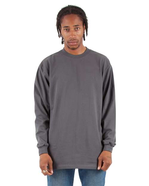 Men's Tall Max Heavyweight Long Sleeve T-Shirt - Image 4