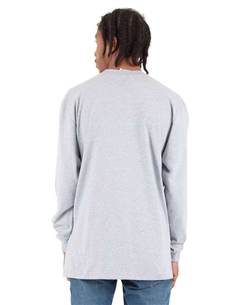 Men's Tall Max Heavyweight Long Sleeve T-Shirt - Image 9