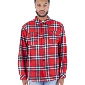 Men's Plaid Flannel Jacket
