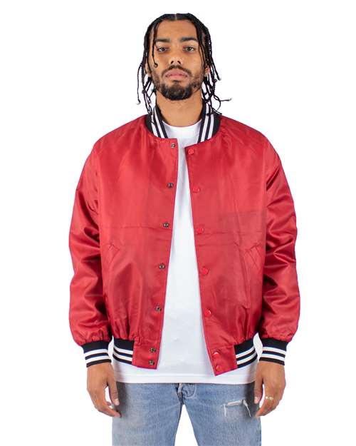 Unisex Varsity Bomber Jacket - Image 7