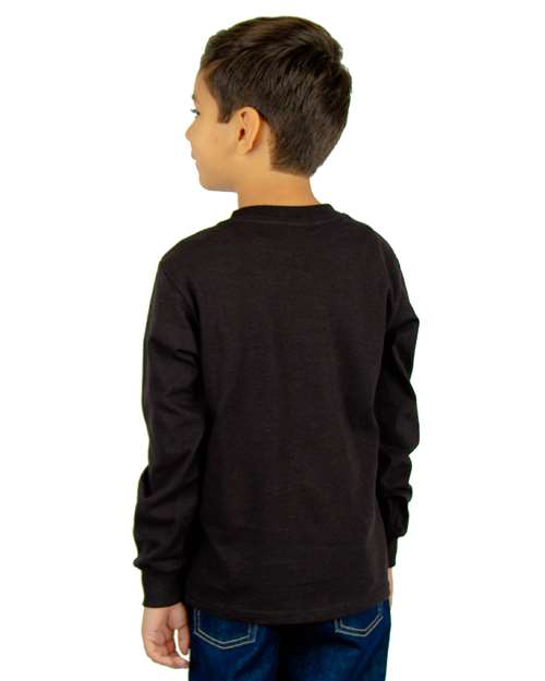 Youth Active Long Sleeve T-Shirt - Image 3