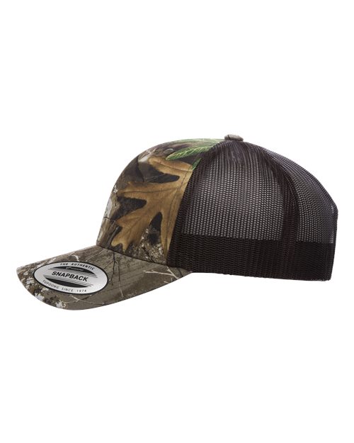 Retro Trucker Cap - Realtree Edge/ Brown - Image 3