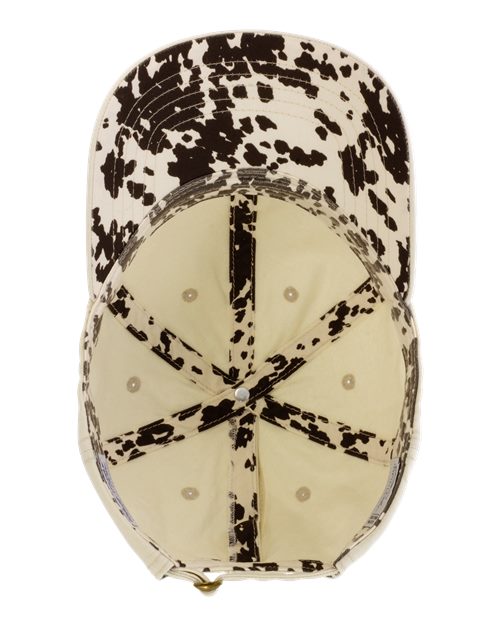 Women's Pigment-Dyed with Fashion Undervisor Cap - Vanilla/ Longhorn - Image 2