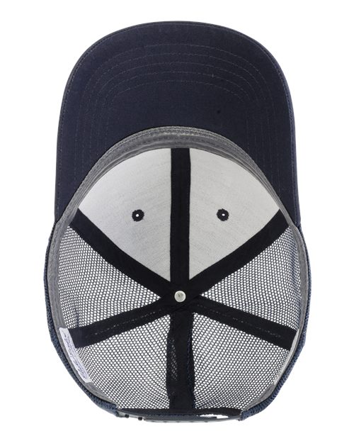 Women's Modern Trucker Cap - Dark Navy/ Navy - Image 2