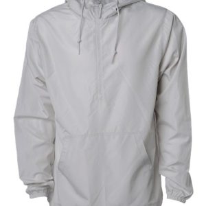 Unisex Lightweight Quarter-Zip Windbreaker Pullover Jacket