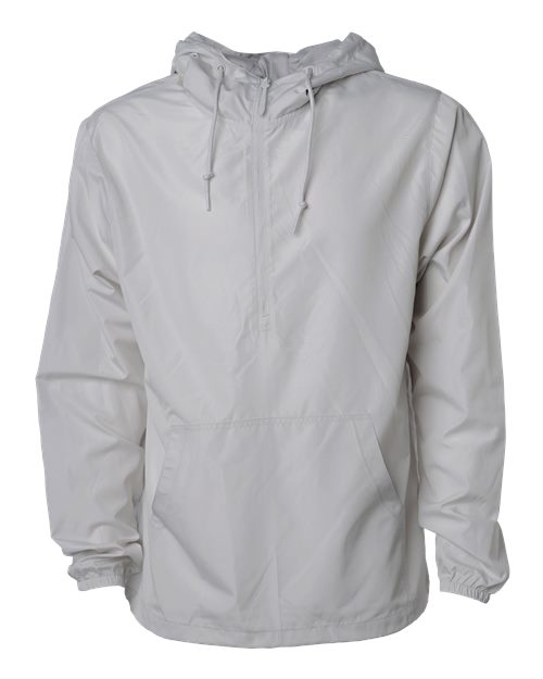 Unisex Lightweight Quarter-Zip Windbreaker Pullover Jacket