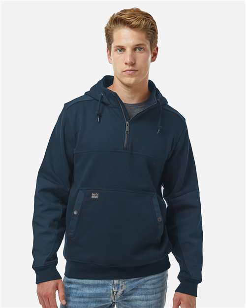 Men's Mission Quarter-Zip Hooded Pullover - Image 4