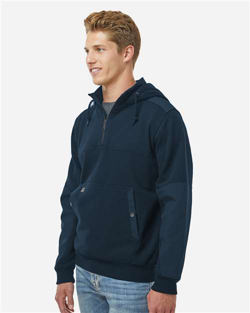 Men's Mission Quarter-Zip Hooded Pullover - Image 5