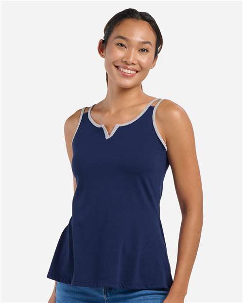 Women's Split Shoulder Tank Top - Image 3