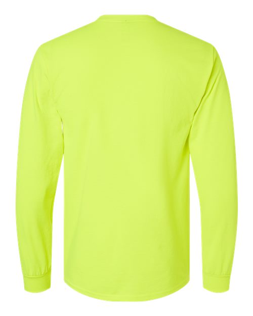 Unisex Ultra Cotton® Long Sleeve Pocket T-Shirt - Image 2