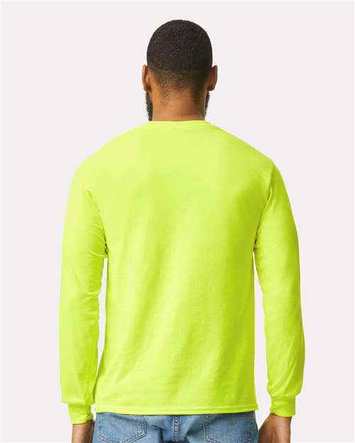 Unisex Ultra Cotton® Long Sleeve Pocket T-Shirt - Image 6