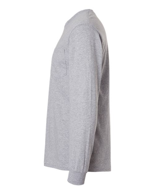 Unisex Ultra Cotton® Long Sleeve Pocket T-Shirt - Image 15