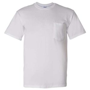 Unisex DryBlend® Pocket T-Shirt