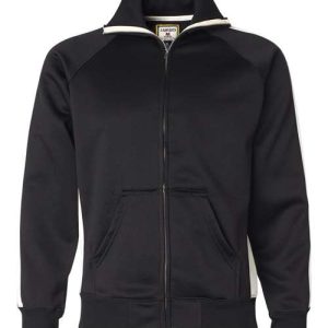 Men's Vintage Polyester Fleece Track Jacket