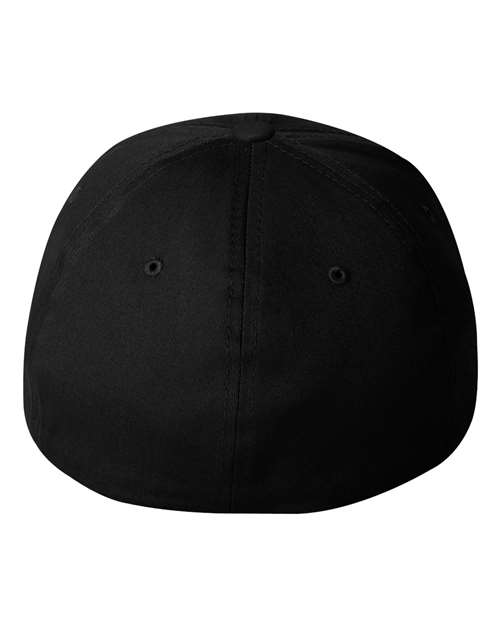 V-Flexfit® Cotton Twill Cap - Black - Image 3