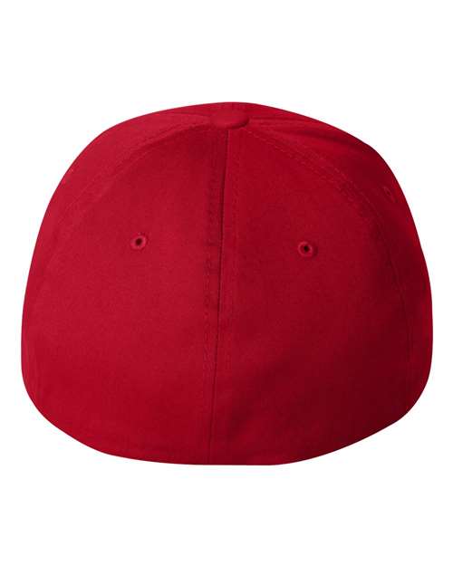 V-Flexfit® Cotton Twill Cap - Red - Image 3