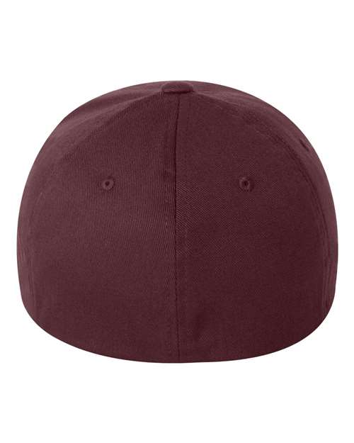 Cotton Blend Cap - Maroon - Image 3