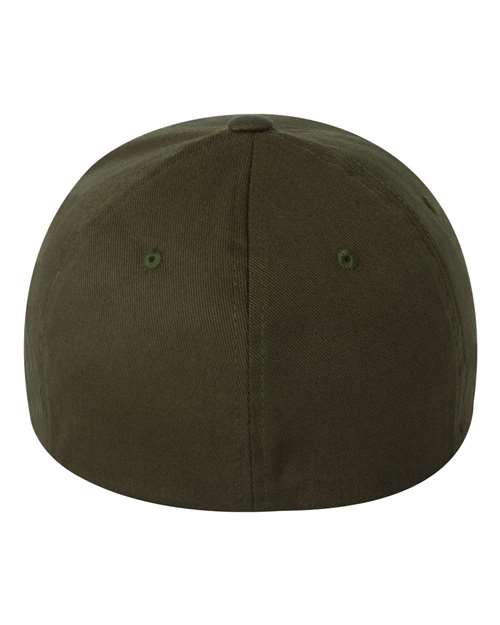 Cotton Blend Cap - Olive - Image 2