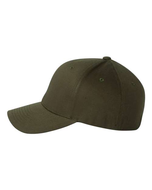 Cotton Blend Cap - Olive - Image 3