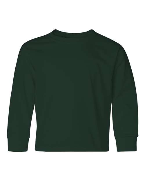 Youth Dri-Power® Long Sleeve 50/50 T-Shirt - Image 7
