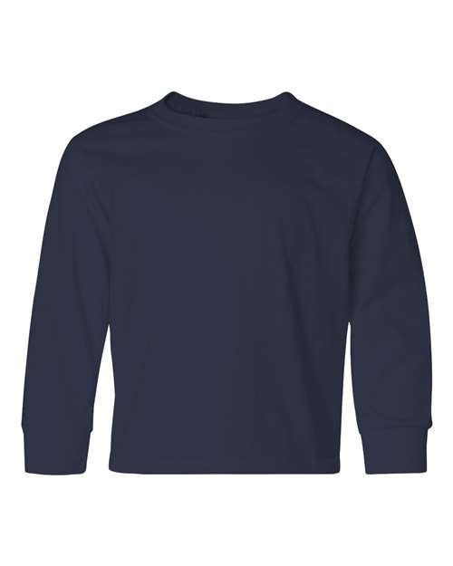 Youth Dri-Power® Long Sleeve 50/50 T-Shirt - Image 10