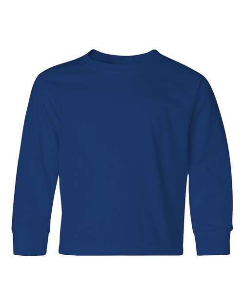 Youth Dri-Power® Long Sleeve 50/50 T-Shirt - Image 16