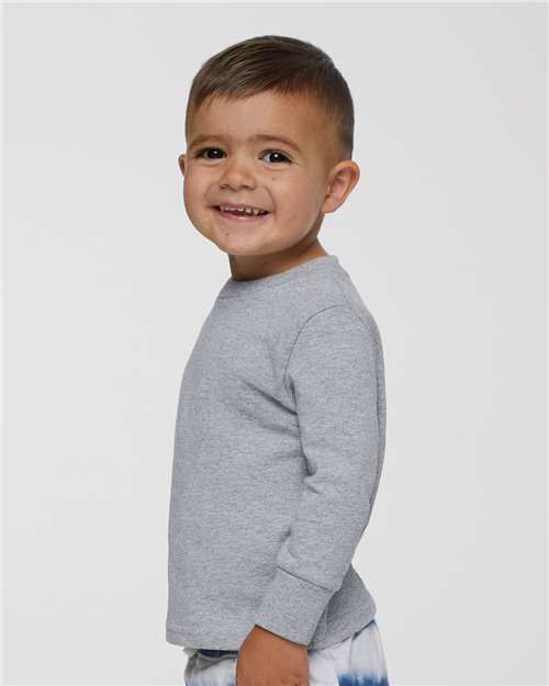 Toddler Cotton Jersey Long Sleeve Tee - Image 5