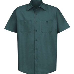Men's Industrial Short Sleeve Work Shirt