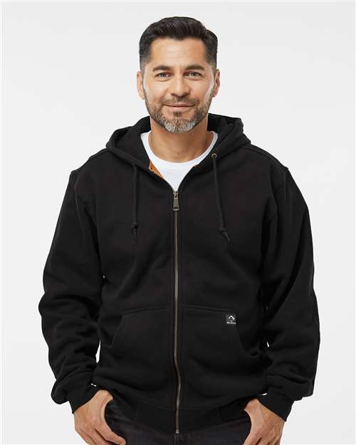 Men's Crossfire Heavyweight Power Fleece Hooded Jacket with Thermal Lining - Image 4